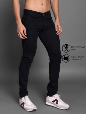 Lzard Slim Men Black Jeans