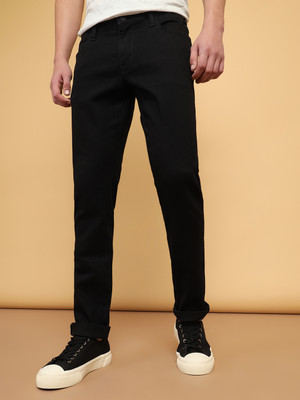 Wrangler Slim Men Black Jeans