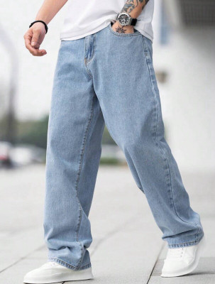 Tizzone Boyfriend Men Light Blue Jeans