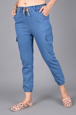 Serendipity Jogger Fit Women Blue Jeans