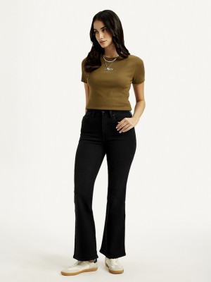 LEVI'S Slim Women Black Jeans