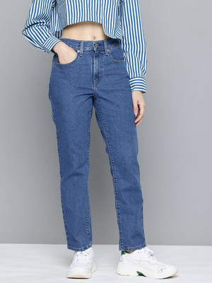 LEVI'S Straight Fit Women Blue Jeans