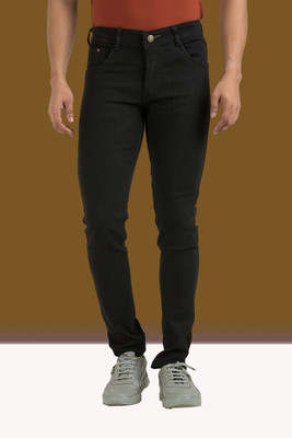 Lzard Slim Men Black Jeans