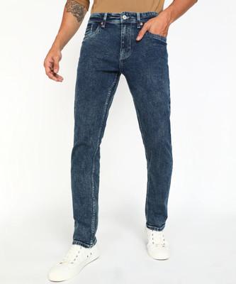 FLYING MACHINE Slim Men Blue Jeans