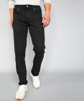 Calvin Klein Jeans Regular Men Black Jeans