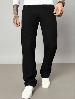 HouseOfCommon Jogger Fit Men Black Jeans
