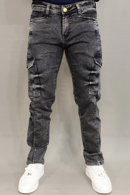 Wstan Regular Men Grey Jeans