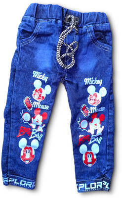 mahi creation Jogger Fit Boys Dark Blue Jeans