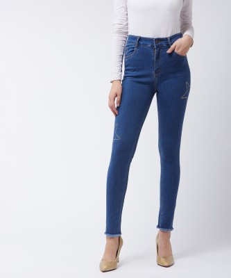 Miss Chase Skinny Women Blue Jeans