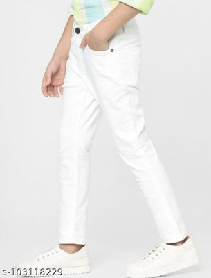 MULTIBRAAND FASHION Regular Men White Jeans