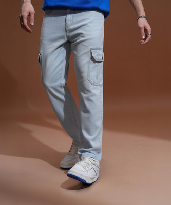 HIGHLANDER Straight Fit Men Light Blue Jeans