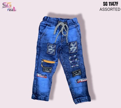 S G Fashion Regular Baby Boys Blue Jeans