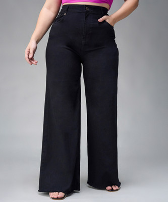 Miss Chase Relaxed Fit Women Black Jeans