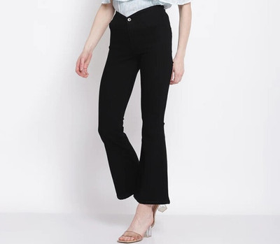 woomny Straight Fit Women Blue Jeans