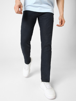 Urbano Fashion Slim Men Black Jeans