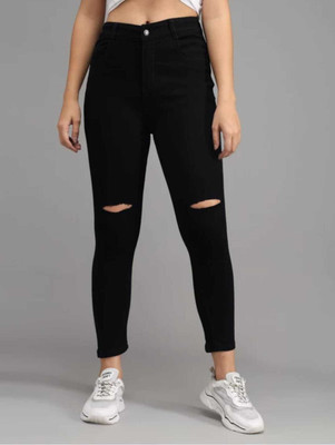 Perfect Outlet Skinny Women Black Jeans