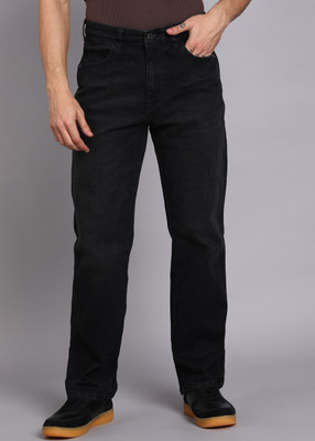 Wrangler Straight Fit Men Black Jeans