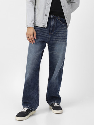 Urbano Fashion Loose Fit Men Dark Blue Jeans