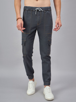 STUDIO NEXX Loose Fit Men Grey Jeans
