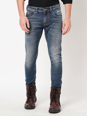 ROOKIES Tapered Fit Men Blue Jeans