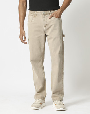 RARE RABBIT Regular Men Beige Jeans