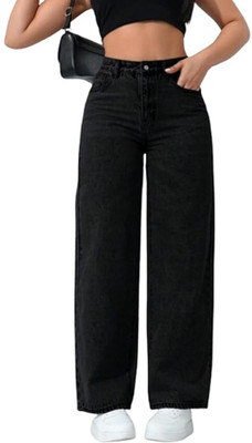 DV DENIM Loose Fit Women Black Jeans
