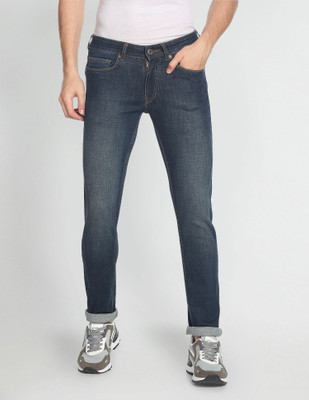 FLYING MACHINE Super Skinny Men Blue Jeans