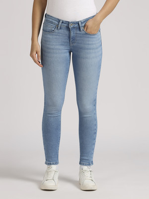 Pepe Jeans Regular Women Blue Jeans