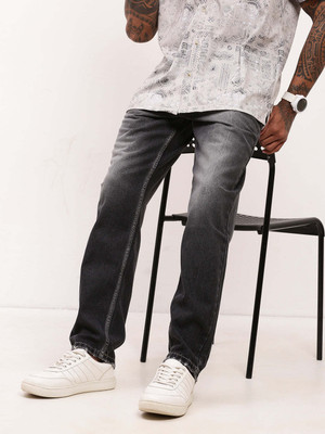 SHOWOFFFF Straight Fit Men Grey Jeans