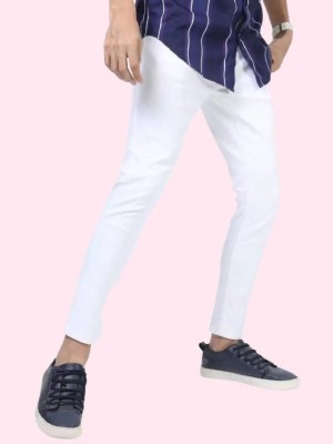 linaria Slim Men White Jeans