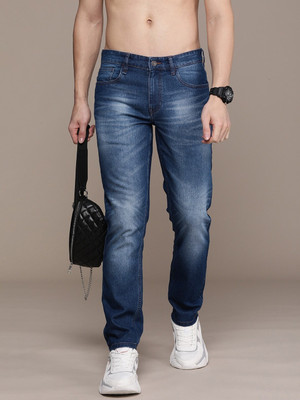 Roadster Slim Men Dark Blue Jeans