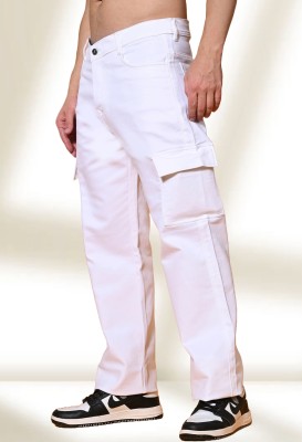 Jeancherry Jogger Fit Men White Jeans