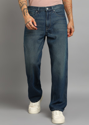 FLYING MACHINE Relaxed Fit Men Dark Blue Jeans