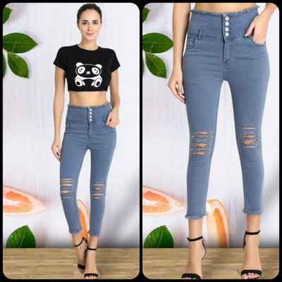 1DAYSTREET Skinny Women Blue Jeans