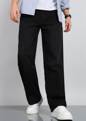 JAAR FASHION Boyfriend Men Black Jeans