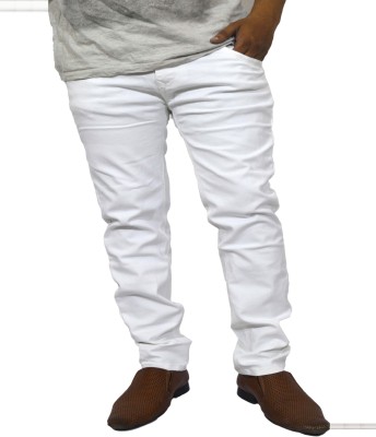 Attract Regular Men White Jeans