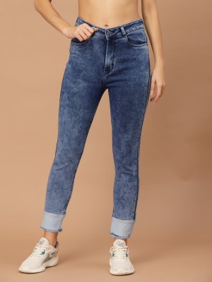 KASSUALLY Skinny Women Light Blue Jeans