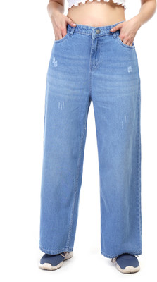 KWANICO Straight Fit Women Blue Jeans