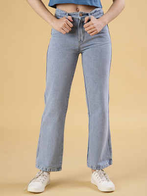 V-MART Straight Fit Women Light Blue Jeans