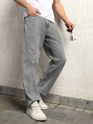 HOKER Straight Fit Men Grey Jeans
