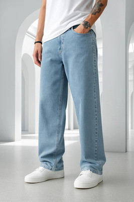 DAIME Boot-Leg Men Light Blue Jeans