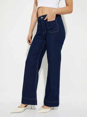 MAX URB_N Regular Women Blue Jeans
