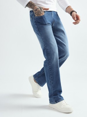 DENIM LOOK Loose Fit Men Light Blue Jeans