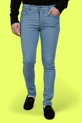 Lzard Slim Men Blue Jeans