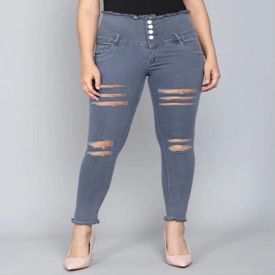 1DAYSTREET Regular Women Grey Jeans