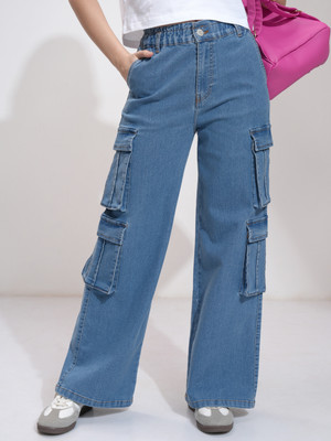 Tokyo Talkies Straight Fit Women Blue Jeans