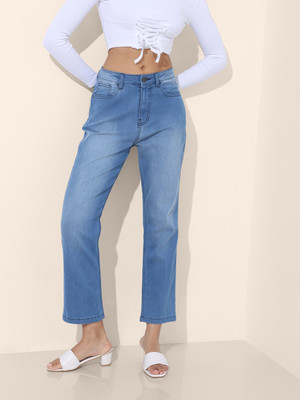Freehand Straight Fit Women Blue Jeans
