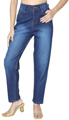 Mukesh Collections Boyfriend Women Blue Jeans