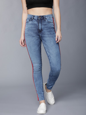 Tokyo Talkies Super Skinny Women Blue Jeans