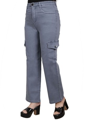 whiteeyes Boot-Leg Women Grey Jeans